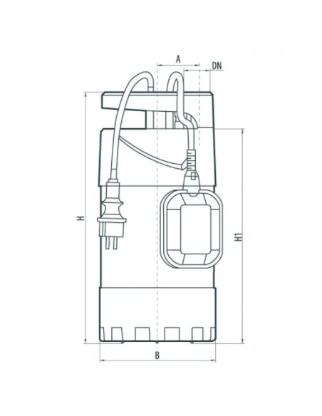 Дренажный насос NPO DSP 1000PD 1 кВт