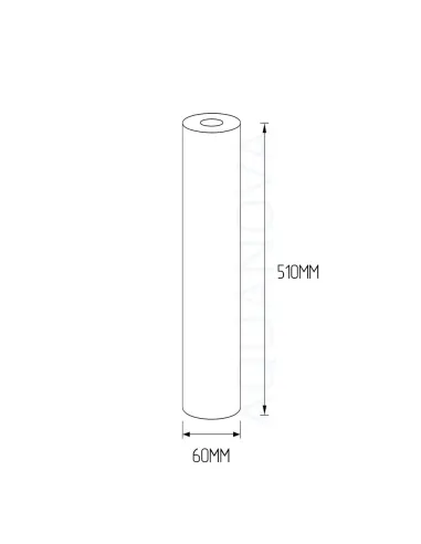 Картридж полипропиленовый Raifil SC-20-5 5 микрон, 20 дюймов