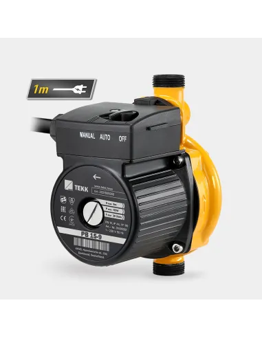 Насос для повышения давления Tekk Haus PB 15-9 0.12 кВт, с мокрым ротором