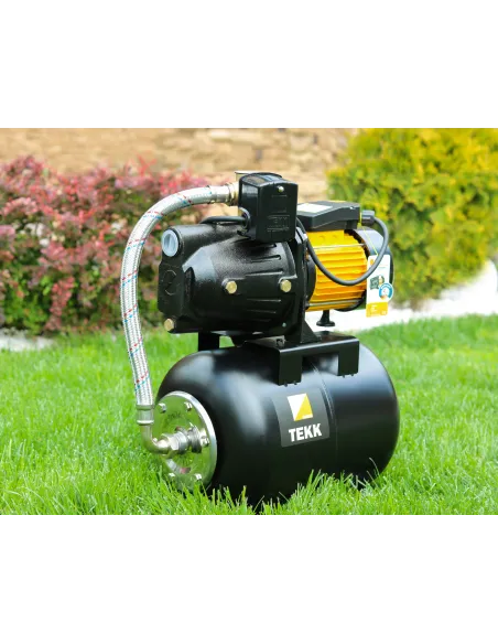 Насосная станция Tekk Haus BS 1100L 24L black L 1,1 кВт, бак 24 литра