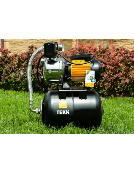 Насосна станція Tekk Haus BS 1350 Inox 24L black 1.35 кВт, бак 24 літри
