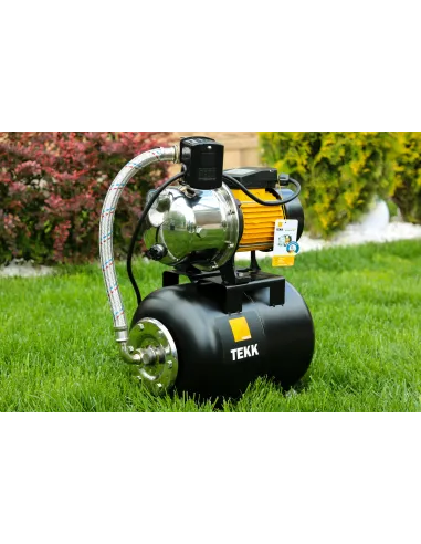 Насосная станция Tekk Haus BS 1350 Inox 24L black 1.35 кВт, бак 24 литра