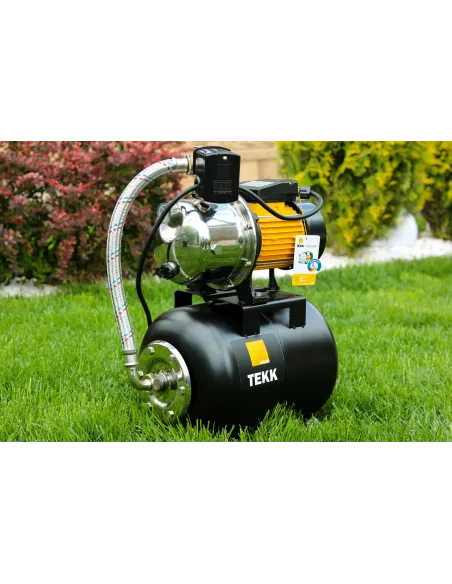 Насосна станція Tekk Haus BS 1350 Inox 24L black 1.35 кВт, бак 24 літри