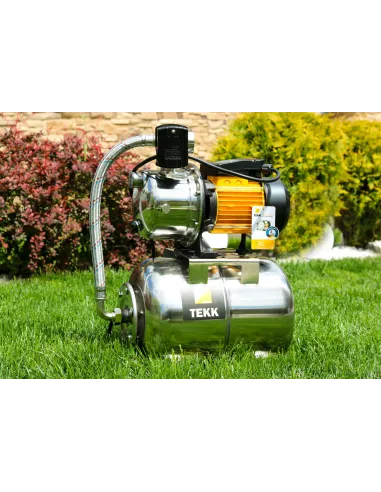 Насосна станція Tekk Haus BS 1350 Inox 24L Inox 1.35 кВт, бак 24 літри