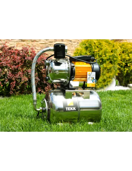 Насосная станция Tekk Haus BS 1350 Inox 24L Inox 1.35 кВт, бак 24 литра