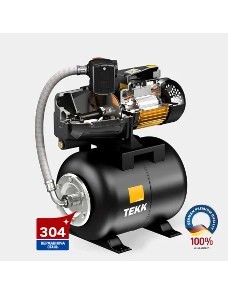 Насосная станция Tekk Haus BS 1350L 24L black 1.35 кВт, бак 24 литра