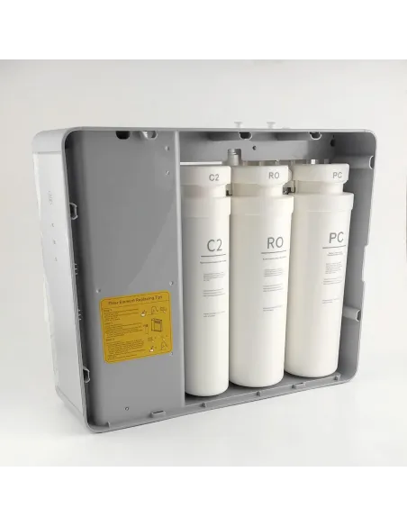 Фільтр для очищення води Raifil QR05 400 GPD, високопродуктивний, 5 щаблів очищення, з помпою