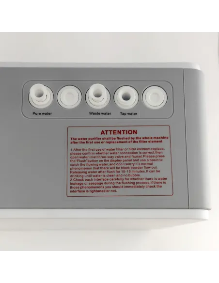 Фильтр для очистки воды Raifil QR05 400 GPD, высокопроизводительный, 5 ступеней очистки, с помпой