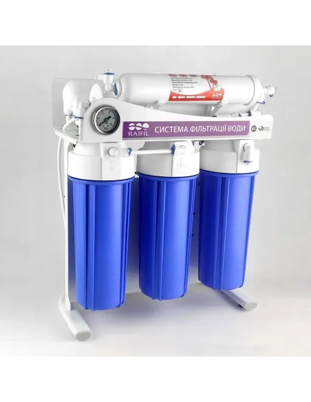 Фильтр обратного осмоса Raifil Barista mini, высокопроизводительный, 5 ступеней очистки