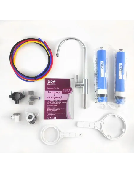 Фильтр обратного осмоса Raifil Barista mini, высокопроизводительный, 5 ступеней очистки