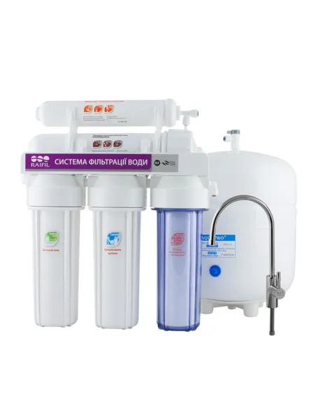 Фильтр обратного осмоса Raifil Grando 5 Standart, 5 ступеней очистки