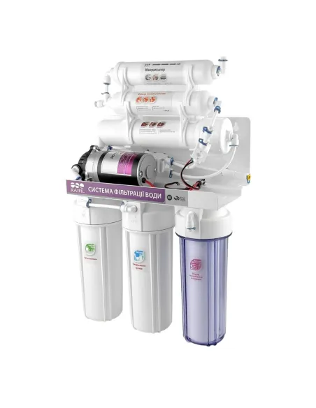 Фильтр обратного осмоса Raifil Grando 6+, с насосом, 6 ступеней очистки