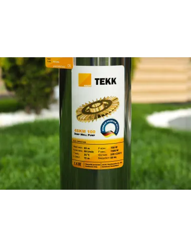 Відцентровий глибинний насос Tekk Haus 4SKM-100 1.5 кВт, пульт, кабель 25 метрів