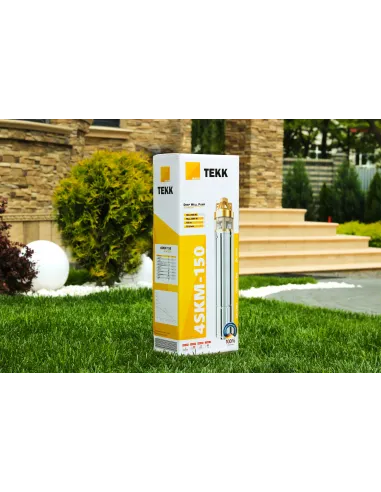 Центробежный глубинный насос Tekk Haus 4SKM-150 2 кВт, пульт, кабель 15 метров