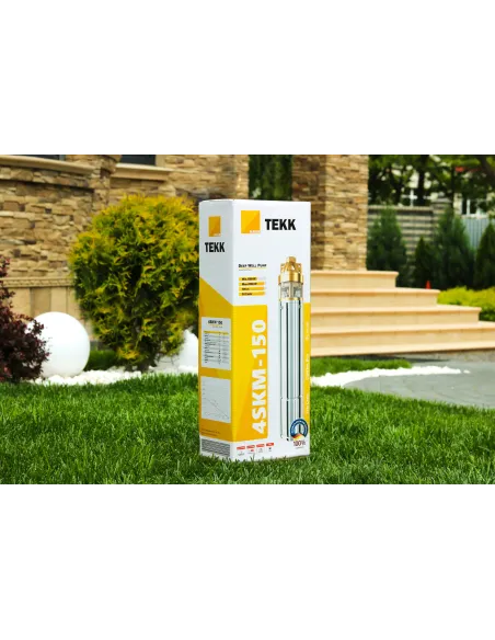 Центробежный глубинный насос Tekk Haus 4SKM-150 2 кВт, пульт, кабель 15 метров