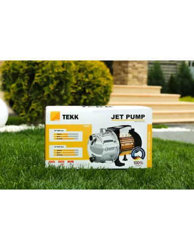 Відцентровий поверхневий насос Tekk Haus P 1100 Inox, 1.1 кВт, кабель 1.6 метра з вилкою