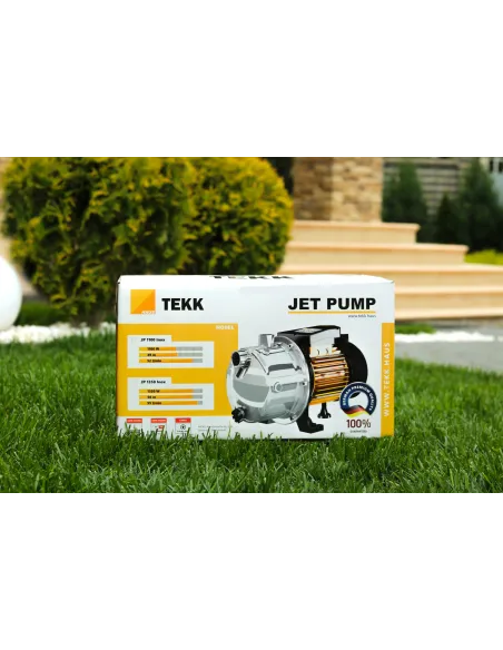 Відцентровий поверхневий насос Tekk Haus P 1100 Inox, 1.1 кВт, кабель 1.6 метра з вилкою