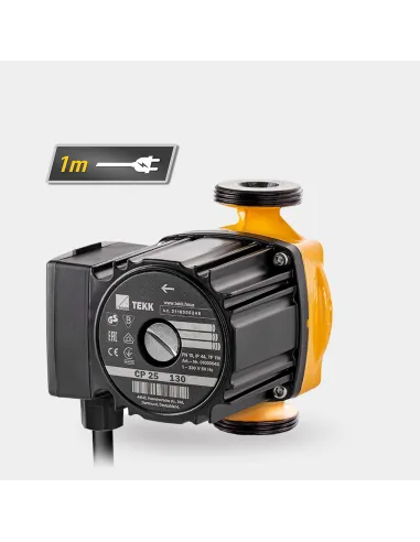 Циркуляционный насос Tekk Haus СР 25-4-130, с гайками