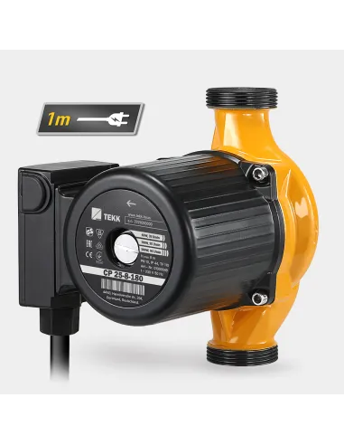 Циркуляционный насос Tekk Haus СР 25-8-180, с гайками