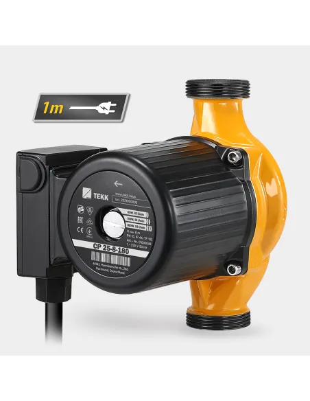 Циркуляционный насос Tekk Haus СР 25-8-180, с гайками
