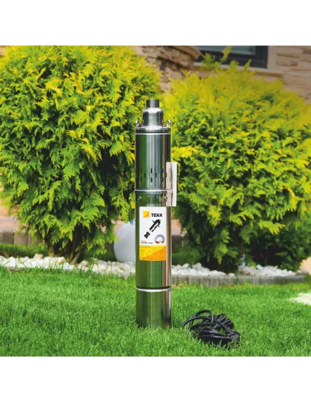 Шнековый насос для скважин Tekk Haus 3QGD 1,9/10 0.8 кВт, кабель 15 метров