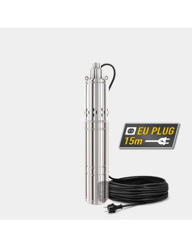 Шнековий насос для свердловин Tekk Haus 3QGD 1,9/10 0.8 кВт, кабель 15 метрів