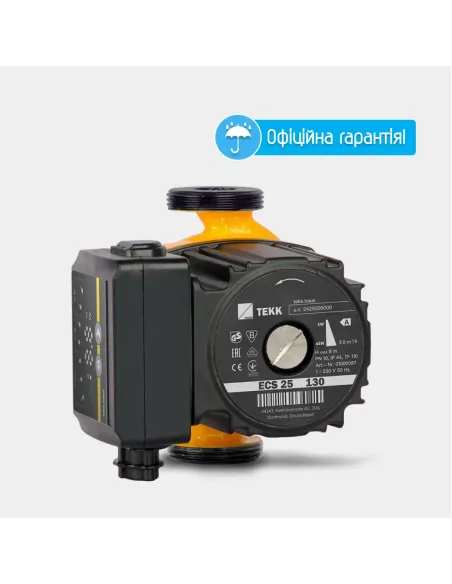 Циркуляционный насос энергосберегающий Tekk Haus ECS 25-6-130 130 мм