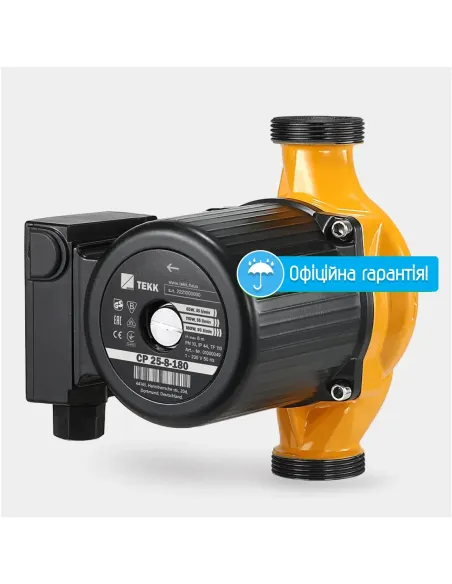 Циркуляційний насос Tekk Haus СР 25-8-180, з гайками