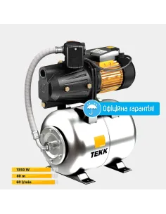 Насосна станція Tekk Haus BS 1350L 24L Inox 1.35 кВт, бак 24 літри