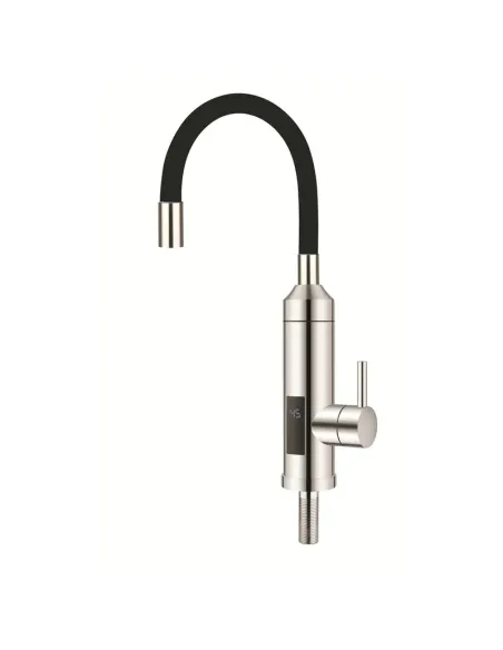 Змішувач для кухні Zerix ELW35-EF-BLACK, з підігрівом води