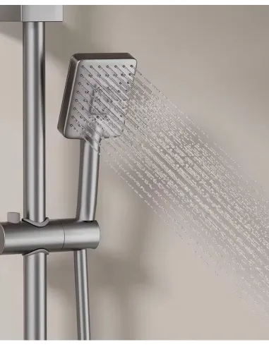 Душева система Armata BCF-009-J Graphite із змішувачем