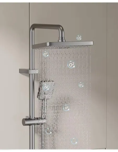 Душева система Armata BCF-009-J Graphite із змішувачем