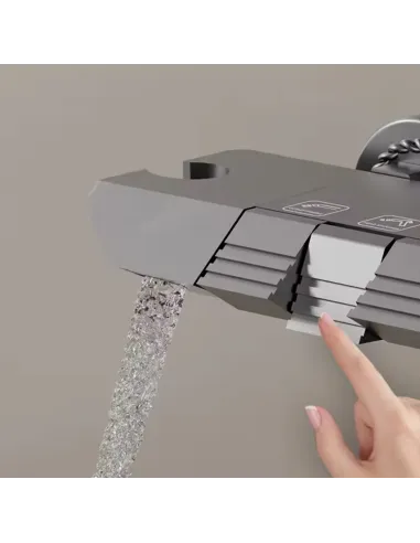 Душева система Armata BCF-009-J Graphite із змішувачем