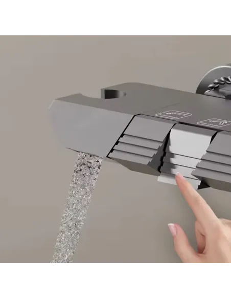 Душевая система Armata BCF-009-J Graphite со смесителем