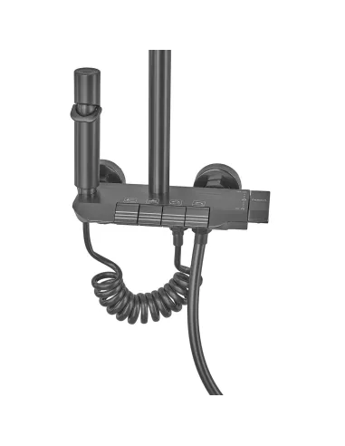 Душева система Armata BCS-009-J Graphite із змішувачем