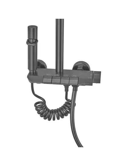 Душева система Armata BCS-009-J Graphite із змішувачем