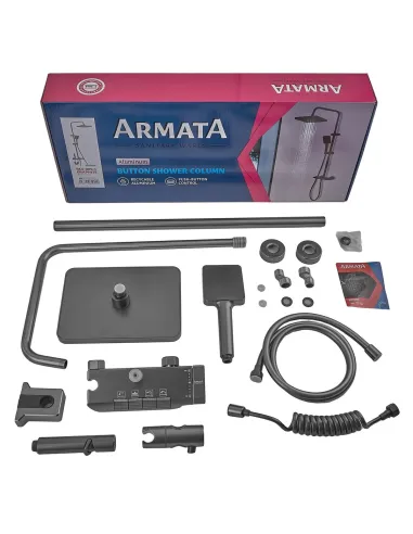 Душева система Armata BCS-009-J Graphite із змішувачем