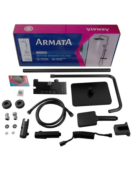 Душевая система Armata BCT-009-J Black со смесителем