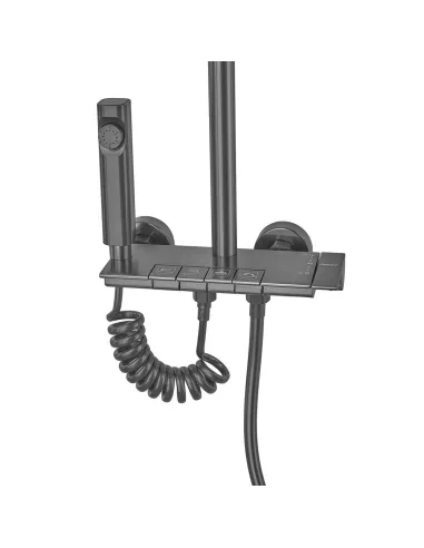 Душевая система Armata BCT-009-J Graphite со смесителем