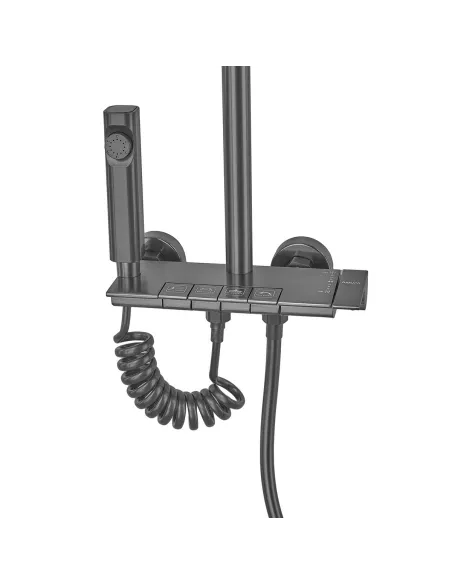 Душева система Armata BCT-009-J Graphite із змішувачем