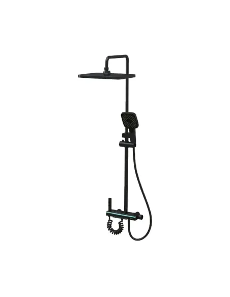 Душова система Champion PBL-009-J Black зі змішувачем