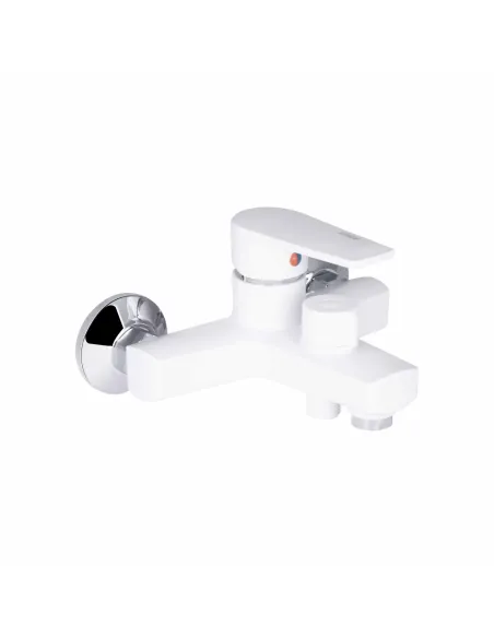 Смеситель для ванны Brinex 35W BRIN35W006N 006N белый, ABS пластик