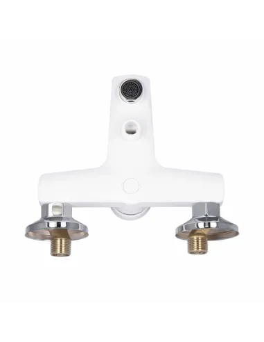 Смеситель для ванны Brinex 35W BRIN35W006N 006N белый, ABS пластик