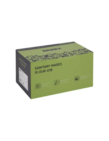 Смеситель для ванны Brinex Pure 006 BRIPUR006NKL Nickel с душевым набором