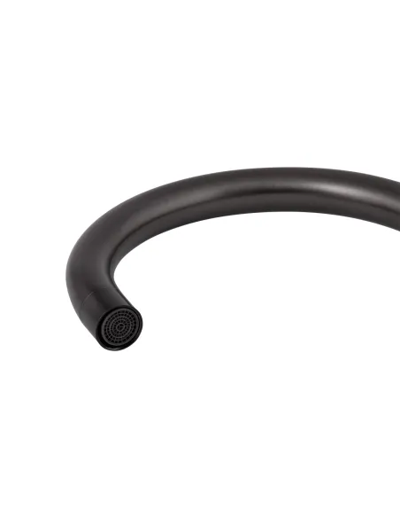 Смеситель для кухни Brinex Pure 015F BRIPUR015FGRP Graphite, нержавеющая сталь