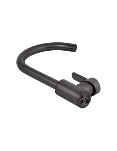 Змішувач для кухні Brinex Pure 015F BRIPUR015FGRP Graphite, нержавіюча сталь