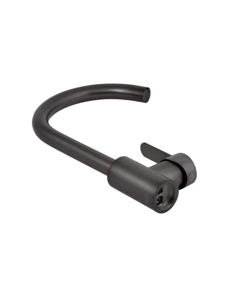 Змішувач для кухні Brinex Pure 015F BRIPUR015FGRP Graphite, нержавіюча сталь