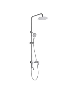 Душевая система Brinex Pure 1030 BRIPUR1030NKL Nickel с изливом