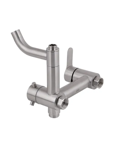 Душевая система Brinex Pure 1030 BRIPUR1030NKL Nickel с изливом