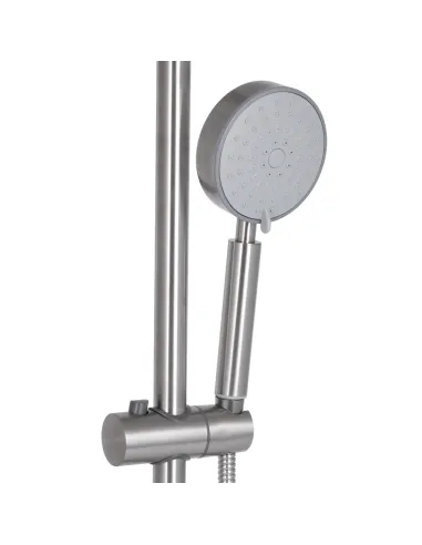 Душевая система Brinex Pure 1030 BRIPUR1030NKL Nickel с изливом